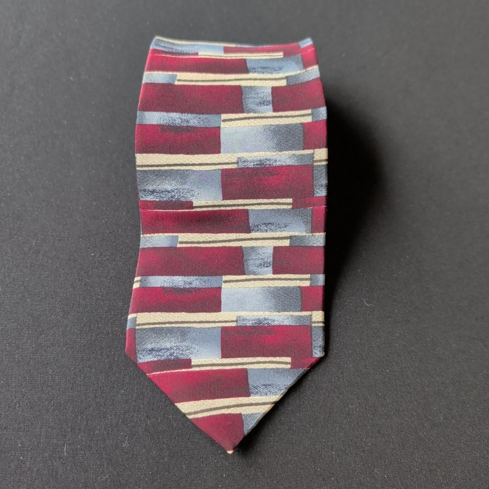 Conte di Milano Mens Silk Tie Italy Made in USA
